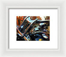 Painting Cold Chrome New York - Framed Print