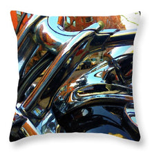 Painting Cold Chrome New York - Throw Pillow