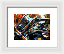 Painting Cold Chrome New York - Framed Print