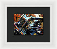 Painting Cold Chrome New York - Framed Print