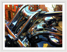 Painting Cold Chrome New York - Framed Print