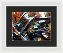 Painting Cold Chrome New York - Framed Print