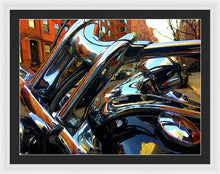 Painting Cold Chrome New York - Framed Print