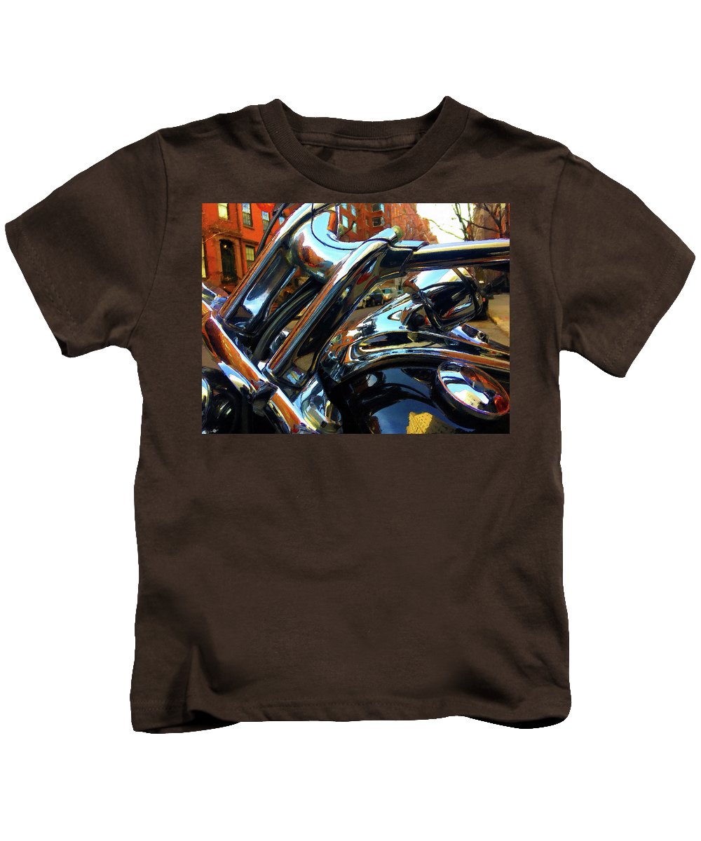 Painting Cold Chrome New York - Kids T-Shirt