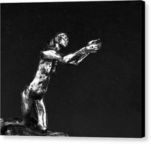 Painting Of The Implorer - Canvas Print