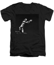Painting Of The Implorer - Men's V-Neck T-Shirt