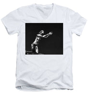 Painting Of The Implorer - Men's V-Neck T-Shirt