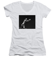 Painting Of The Implorer - Women's V-Neck (Athletic Fit)