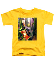 Painting On The New York City Subway - Toddler T-Shirt