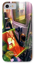 Painting On The New York City Subway - Phone Case