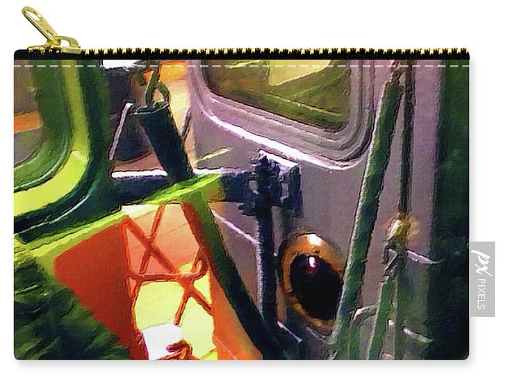 Painting On The New York City Subway - Carry-All Pouch