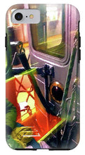 Painting On The New York City Subway - Phone Case