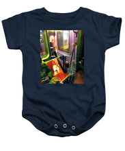 Painting On The New York City Subway - Baby Onesie