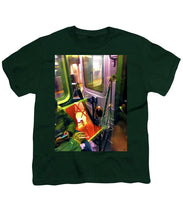 Painting On The New York City Subway - Youth T-Shirt