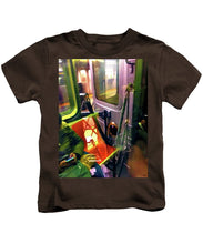 Painting On The New York City Subway - Kids T-Shirt