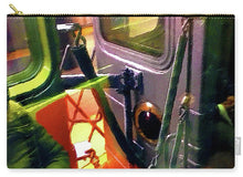 Painting On The New York City Subway - Carry-All Pouch