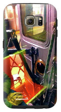 Painting On The New York City Subway - Phone Case