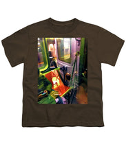 Painting On The New York City Subway - Youth T-Shirt