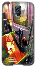 Painting On The New York City Subway - Phone Case