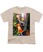 Painting On The New York City Subway - Youth T-Shirt
