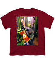Painting On The New York City Subway - Youth T-Shirt