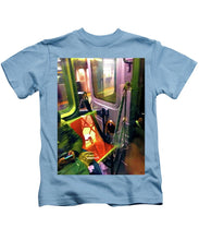 Painting On The New York City Subway - Kids T-Shirt