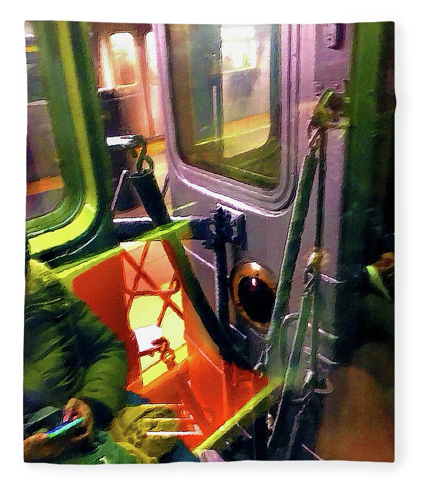 Painting On The New York City Subway - Blanket