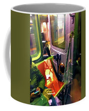 Painting On The New York City Subway - Mug