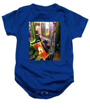 Painting On The New York City Subway - Baby Onesie