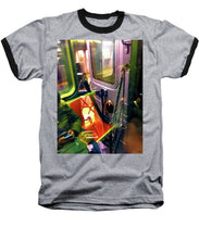Painting On The New York City Subway - Baseball T-Shirt