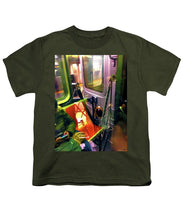 Painting On The New York City Subway - Youth T-Shirt