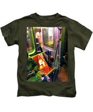 Painting On The New York City Subway - Kids T-Shirt