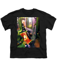 Painting On The New York City Subway - Youth T-Shirt