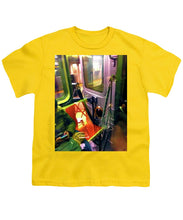 Painting On The New York City Subway - Youth T-Shirt
