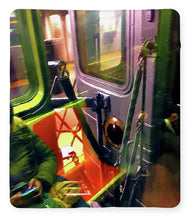 Painting On The New York City Subway - Blanket