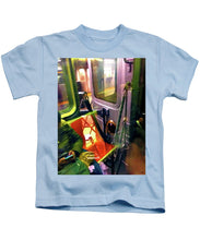 Painting On The New York City Subway - Kids T-Shirt