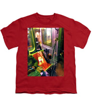 Painting On The New York City Subway - Youth T-Shirt