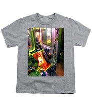 Painting On The New York City Subway - Youth T-Shirt