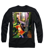 Painting On The New York City Subway - Long Sleeve T-Shirt