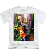 Painting On The New York City Subway - Kids T-Shirt