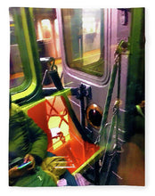 Painting On The New York City Subway - Blanket