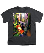 Painting On The New York City Subway - Youth T-Shirt