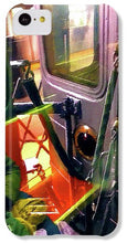 Painting On The New York City Subway - Phone Case
