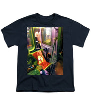 Painting On The New York City Subway - Youth T-Shirt