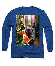 Painting On The New York City Subway - Long Sleeve T-Shirt