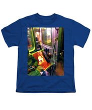 Painting On The New York City Subway - Youth T-Shirt