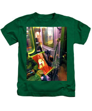 Painting On The New York City Subway - Kids T-Shirt