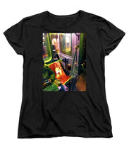 Painting On The New York City Subway - Women's T-Shirt (Standard Fit)