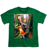 Painting On The New York City Subway - Youth T-Shirt