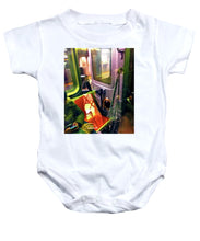 Painting On The New York City Subway - Baby Onesie